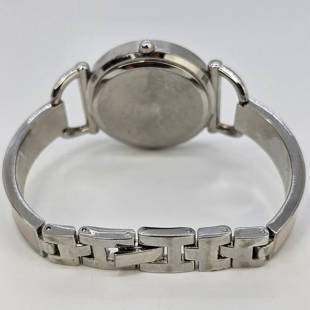 Metaphor Women's Watch 34MM White Dial Cream Bracelet Band‎ 6.5